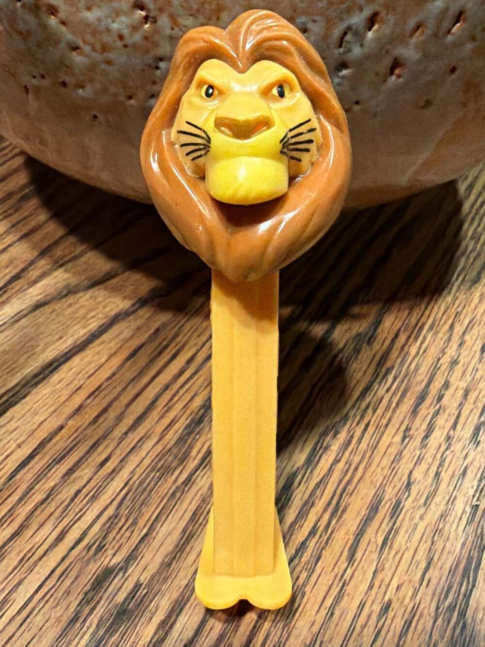 Vintage Disney The Lion King Mufasa PEZ Dispenser with Feet